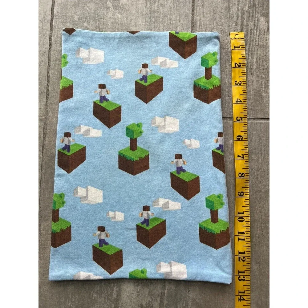 Balaclava Neck Gaiter Bandana Face Mask Scarf Wind UV Protection Minecraft Kids
